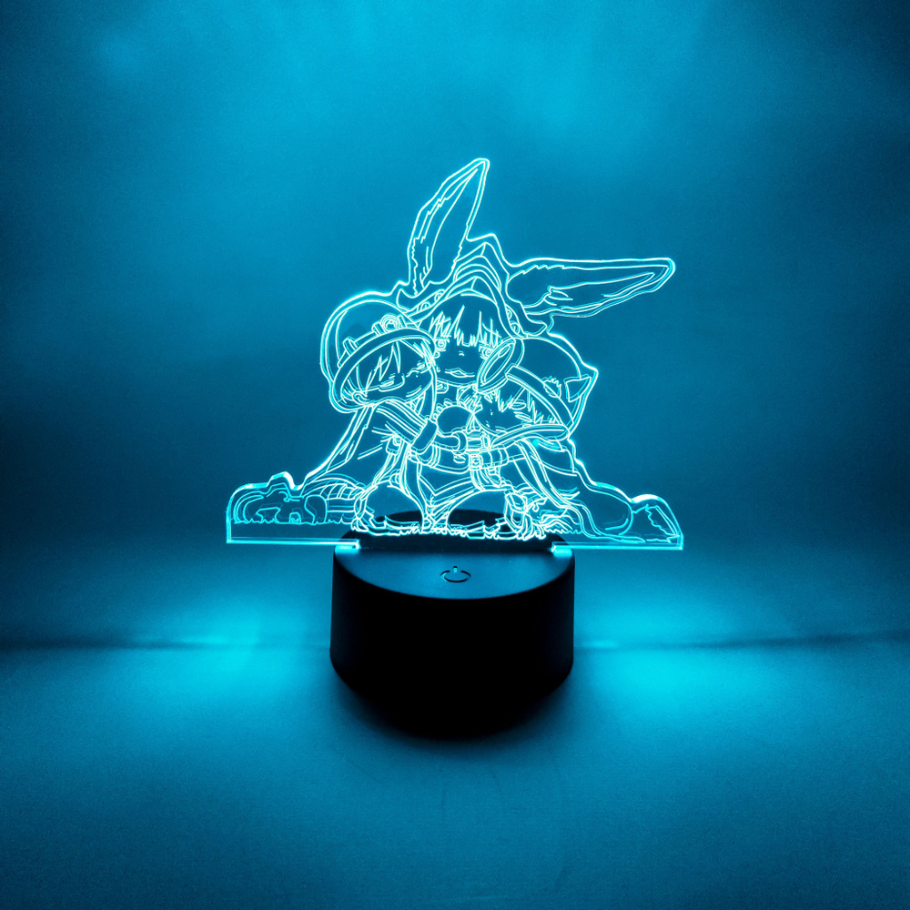 LED светильник Рэг, Рико, Наначи / Reg, Riko, Nanachi из аниме "Созданный в Бездне" Made in Abyss  #1