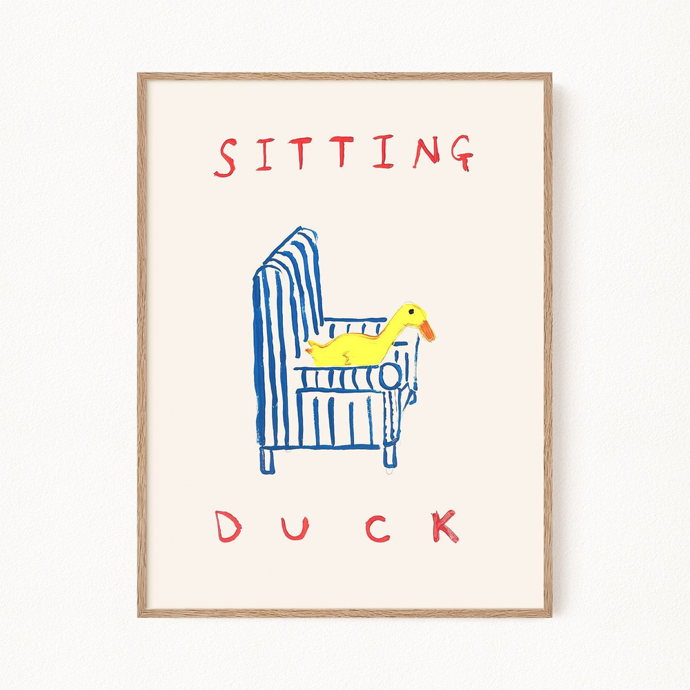 Постер для интерьера "Sitting Duck", 30х40 см #1