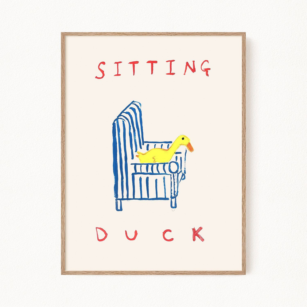 Постер для интерьера "Sitting Duck", 50х70 см #1