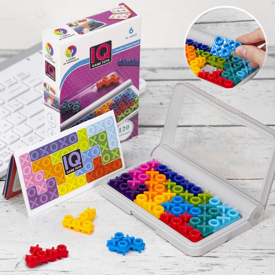 Головоломка IQ Smart Games 120 задачи, Логическая игра для мозга ...