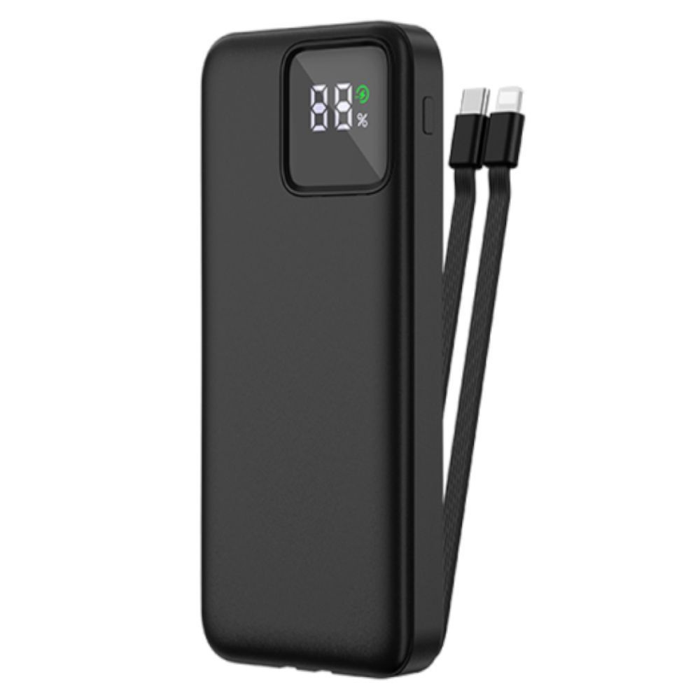 WIWU Внешний аккумулятор JC-22 LED Display Built-in Cable Power Bank 22.5W Supercharge 20000мАч, 20000 #1