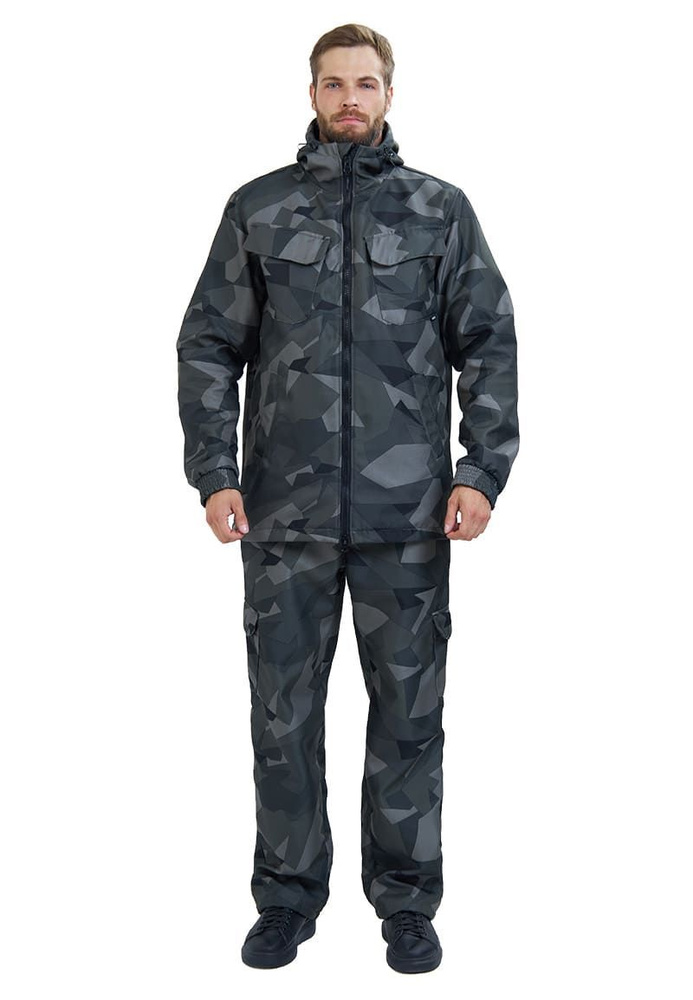 Костюм "РОВЕР" куртка/брюки, цвет: кмф "172", ткань: Полофлис  #1