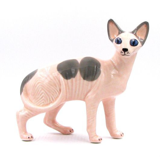 Сфинкс Фарфоровая статуэтка кошки #1