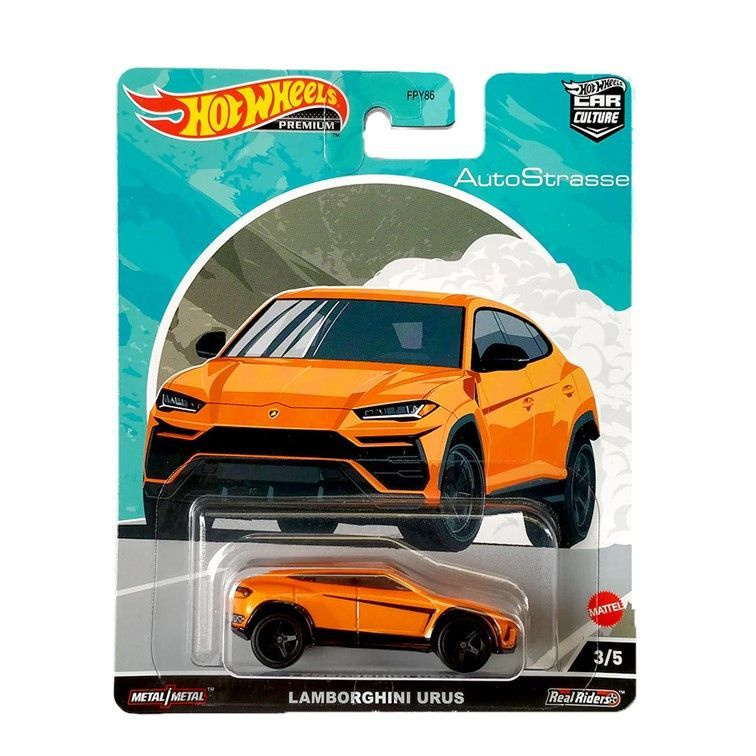 HCK16 Машинка металлическая игрушка Hot Wheels Premium Car Culture коллекционная модель премиальная Lamborghini #1