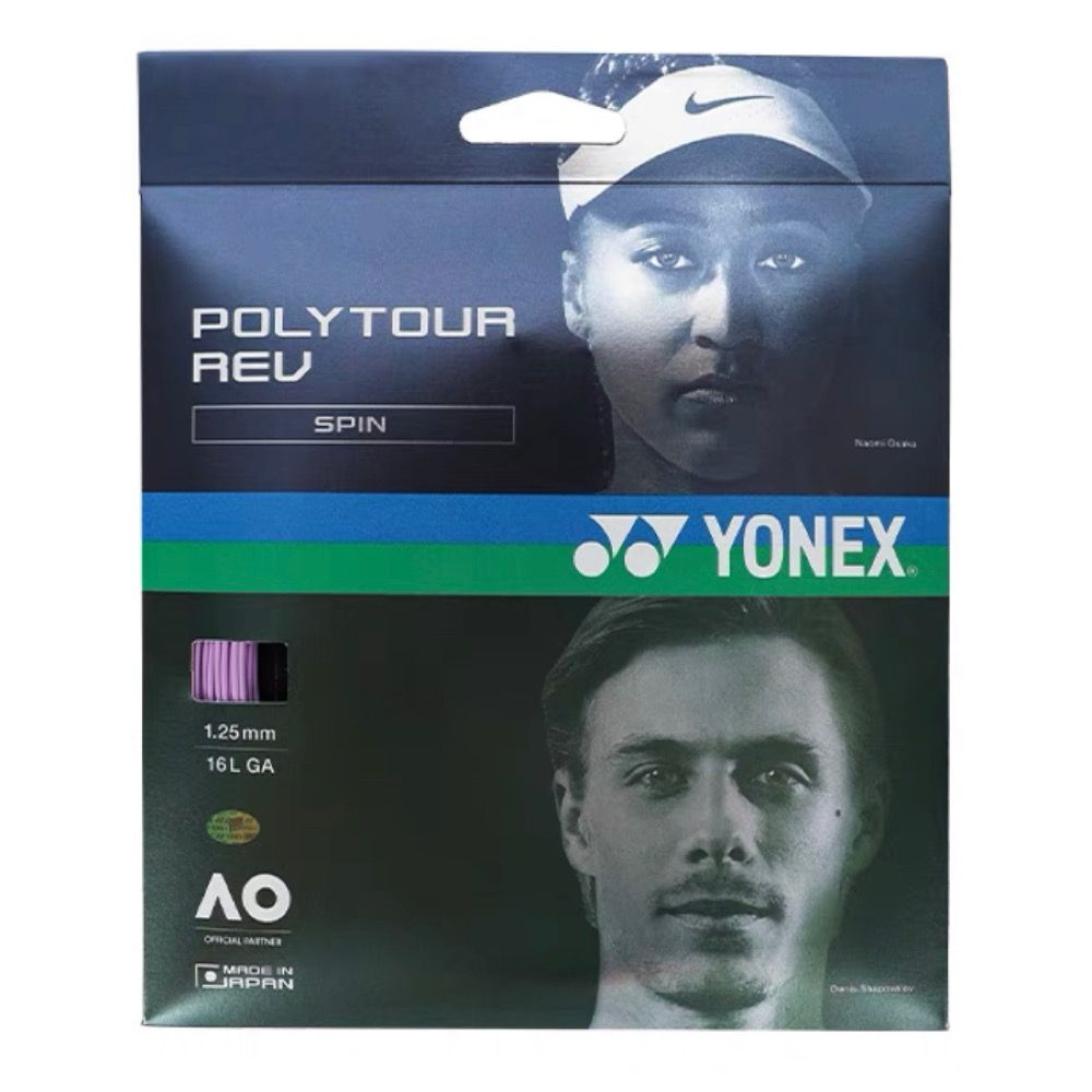 Струны Yonex POLY TOUR REV SPIN PURPLE (1.2мм / 12м) #1