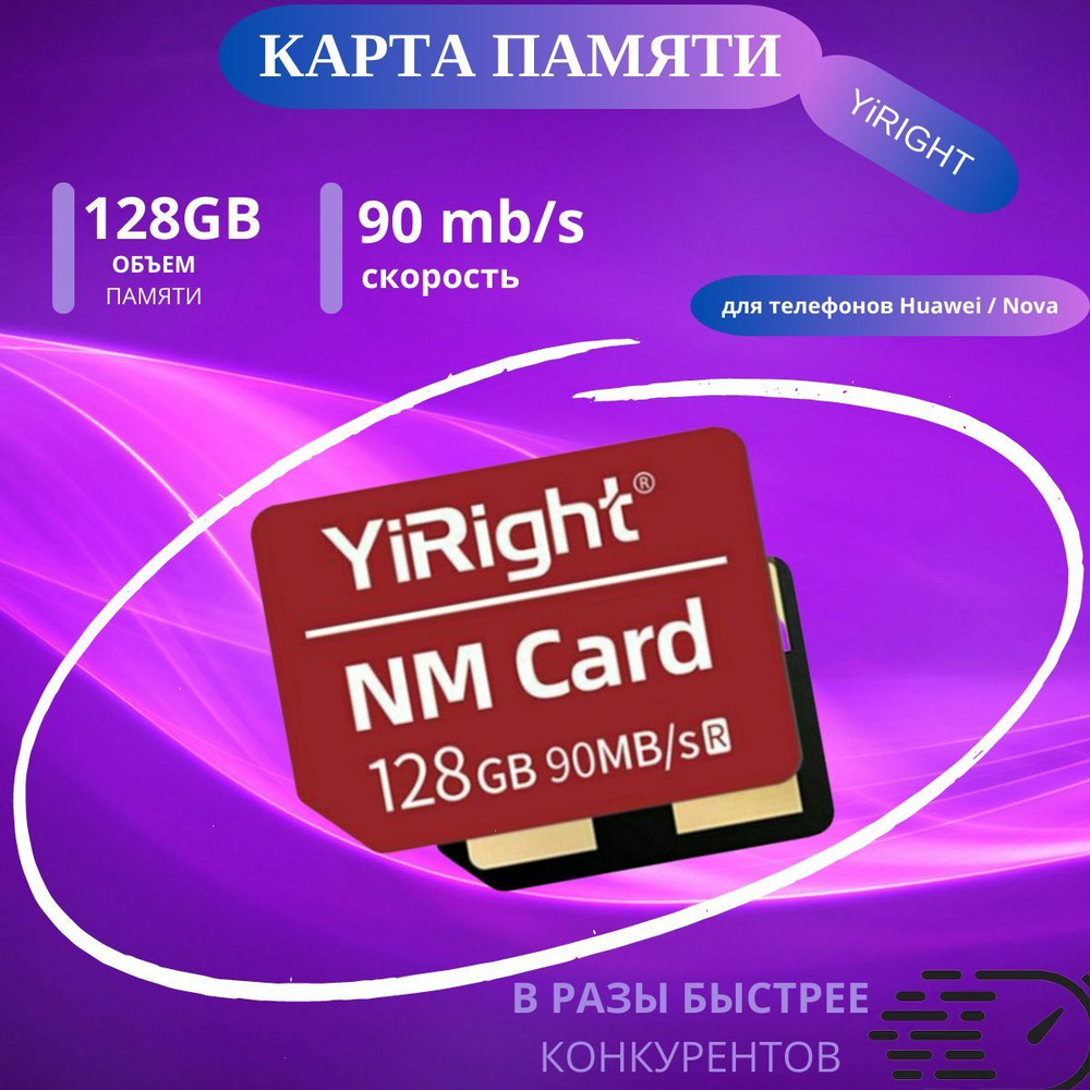 YiRight Карта памяти 128 ГБ #1