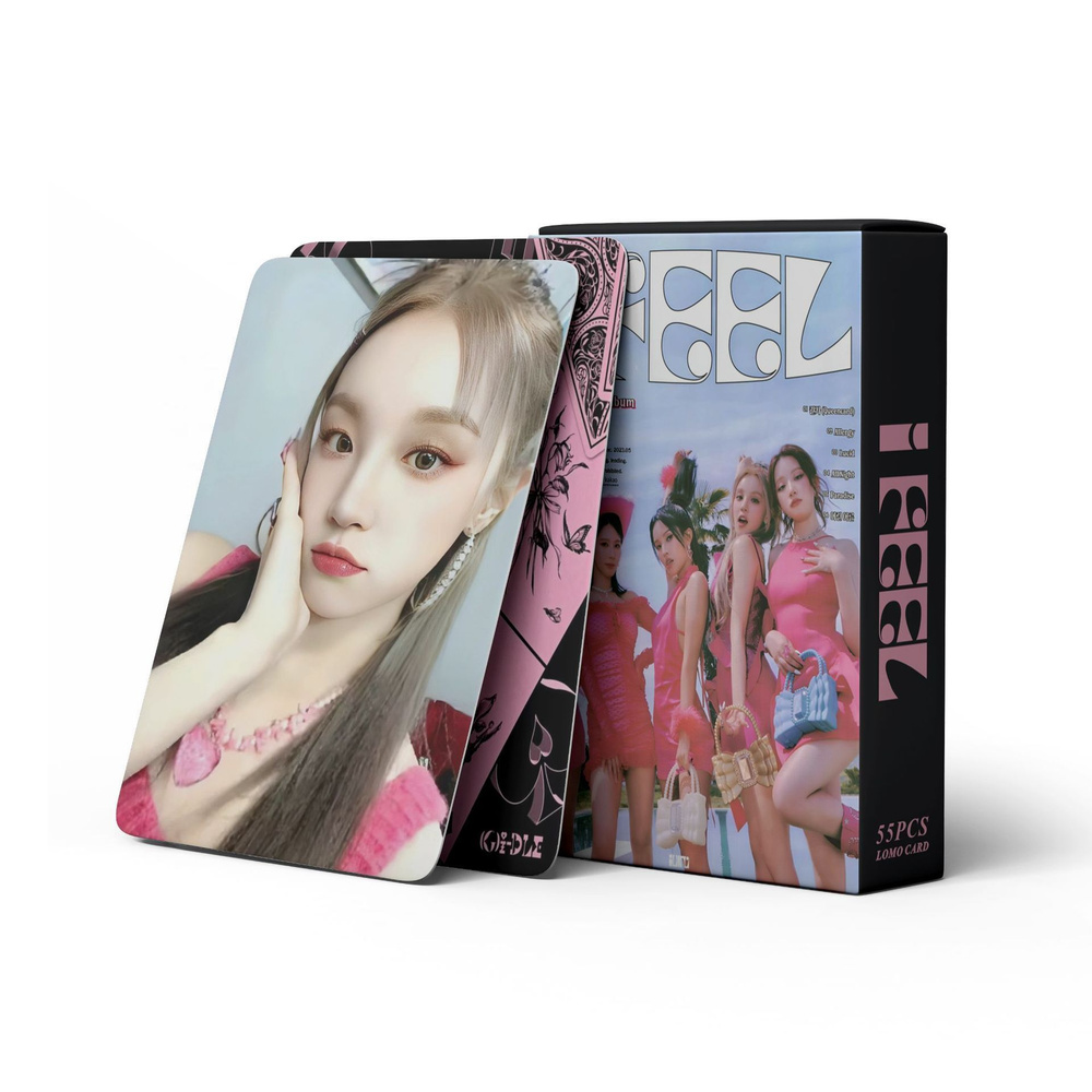 K-pop карточки (G)I-DLE I FEEL Queencard , набор 55 штук #1