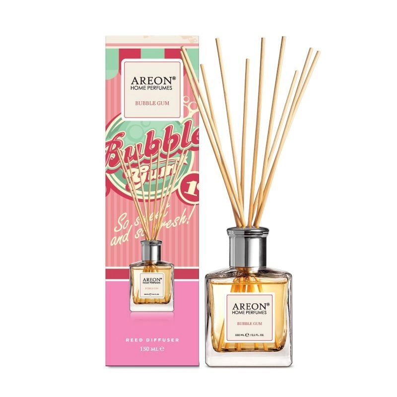 Ароматизатор для дома AREON HOME PERFUME STICKS Bubble Gum Бабл гам 150 ml #1