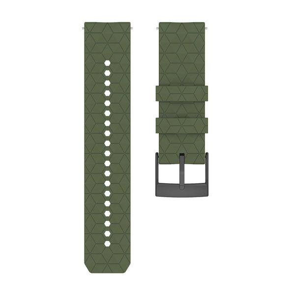 Ремешок Ranger 24 мм для Suuntu силиконовый быстросъемный (Зеленый Хаки)  #1