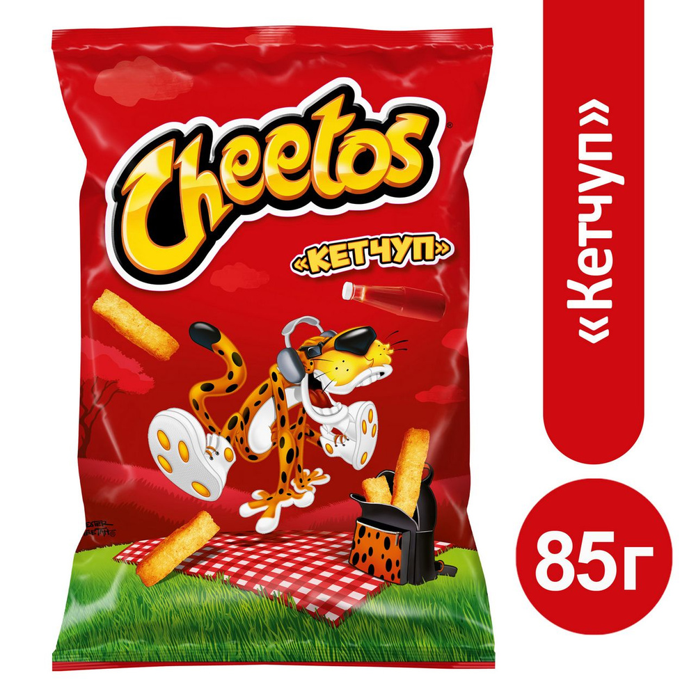 Снеки Cheetos Кетчуп кукурузные, 85 г #1