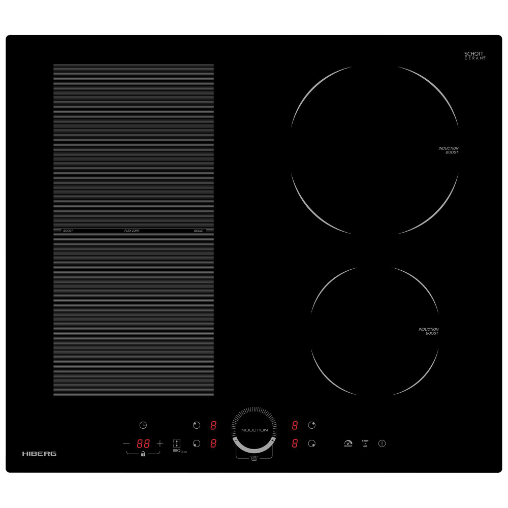 Индукционная варочная панель HIBERG i-MS 6049 B #1