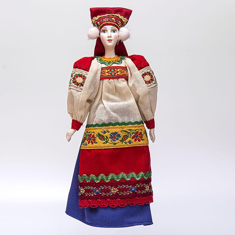 Авторская кукла в костюме Костромской губернии 19 века Глафира 25 см  #1