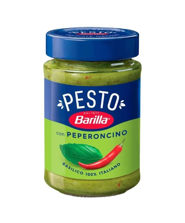 Соус Barilla Pesto Basilico e Peperoncino с базиликом и перцем чили, 195 г #1