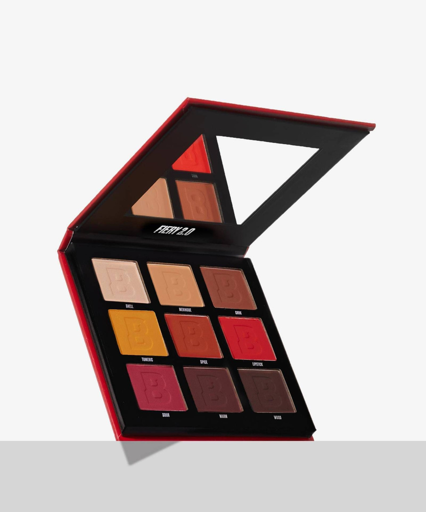 Beauty Bay Fiery 2.0 9 Colour тени для век #1