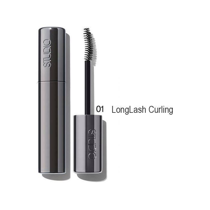 The Saem Водостойкая тушь для удлинения и подкручивания ресниц 9 г Studio Double Fit Mascara, 01. LongLash #1