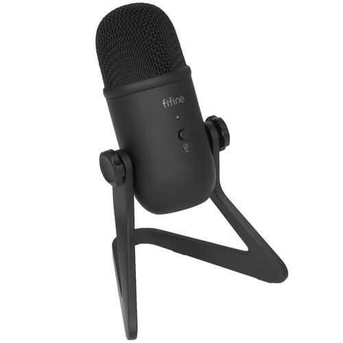 Микрофон настольный, подвесной, цвет: черный #1