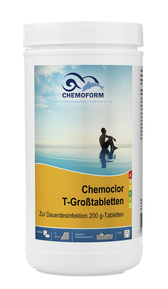 Кемохлор Т-таблетки 200 гр., 1 кг Chemoform, Germany #1