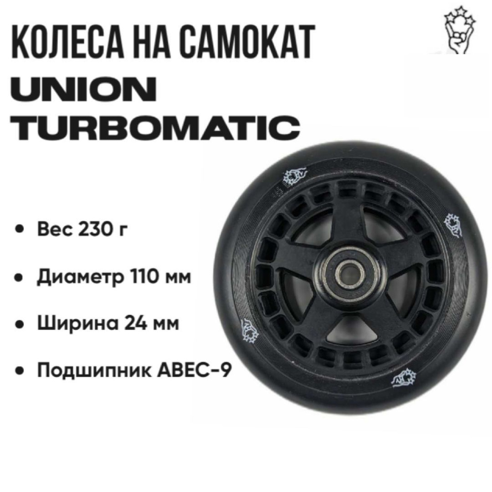 Колесо для трюкового самоката Union Turbomatic Pro #1