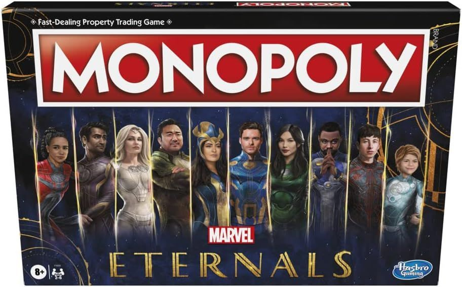 Настольная игра монополия Marvel Studios Вечные Monopoly Marvel Studios Eternals Edition Board Game  #1