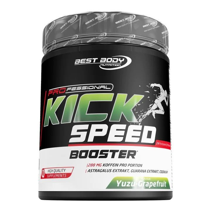 Best Body Professional Kick Speed Booster 600 грамм, со вкусом юдзу-грейпфрут  #1