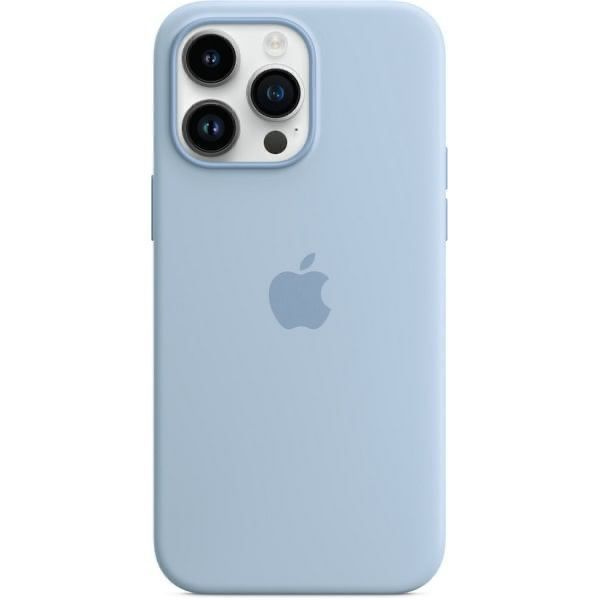 Чехол накладка для iPhone 14 Pro Silicone Case MagSafe Sky #1