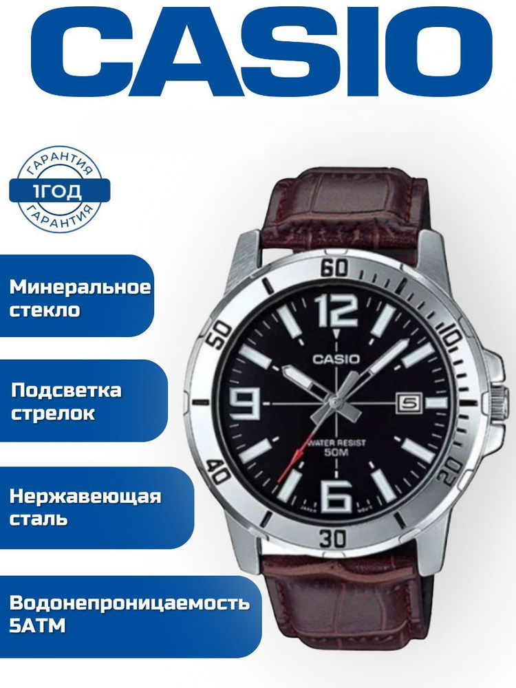 Наручные часы Casio MTP-VD01L-1B #1