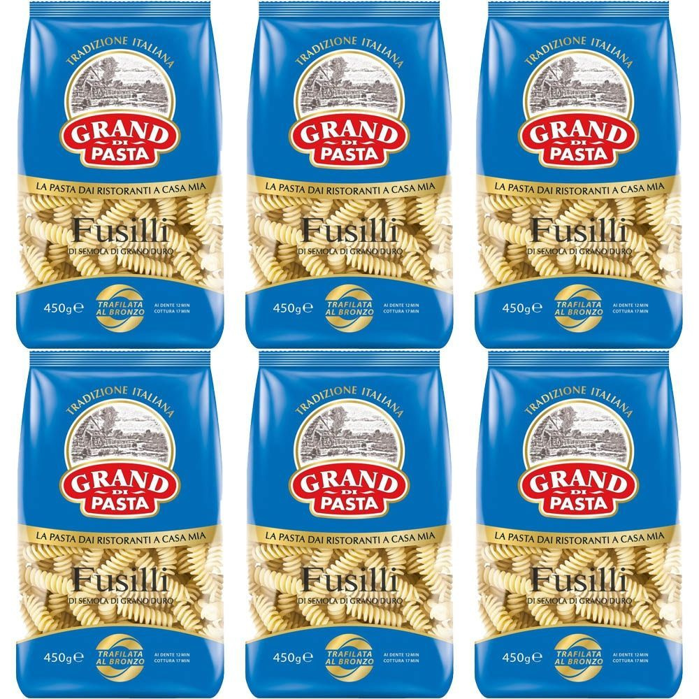 Спирали Grand Di Pasta (фузилли) 450г - 6шт #1