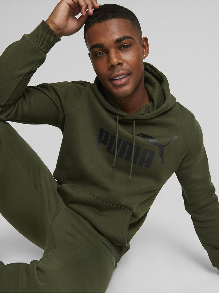 Puma ess hoodie sale