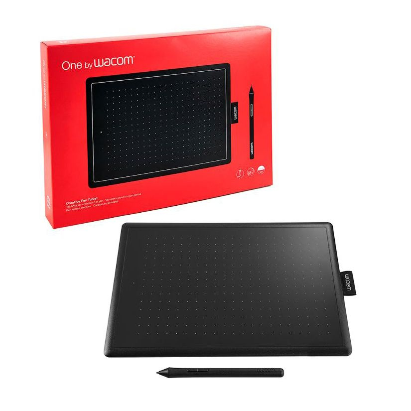 Wacom Графический планшет One Small, черный, красный #1