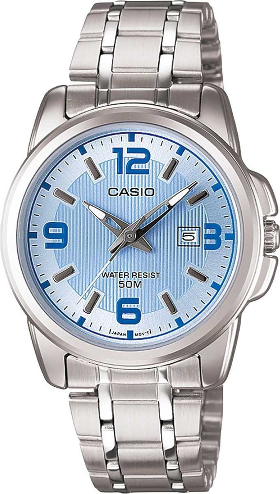 Часы наручные женские Casio LTP-1314D-2A Японские оригинальные водонепроницаемые часы с гарантией от #1