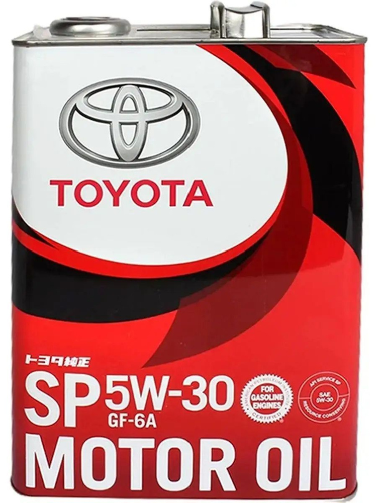 Toyota 5W-30 Масло моторное, Синтетическое, 4 л #1