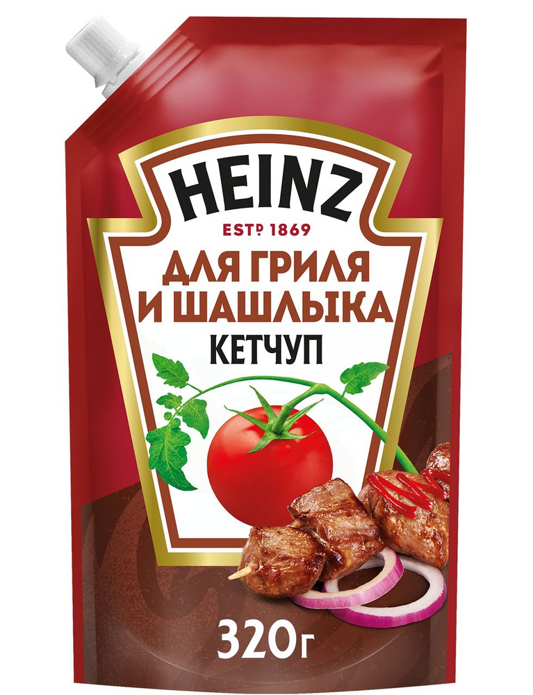 Кетчуп Heinz Для гриля и шашлыка, 320г #1