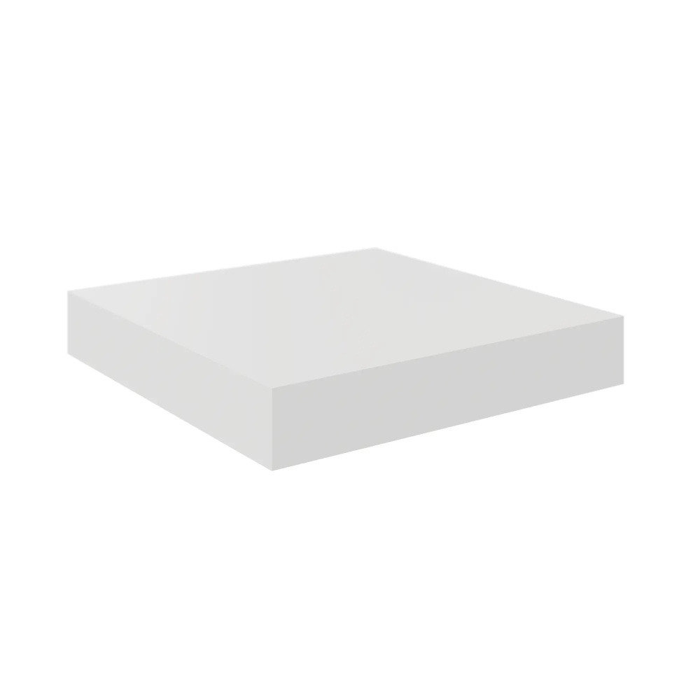 Полка мебельная Spaceo White 23x23.5x3.8 см МДФ цвет белый #1