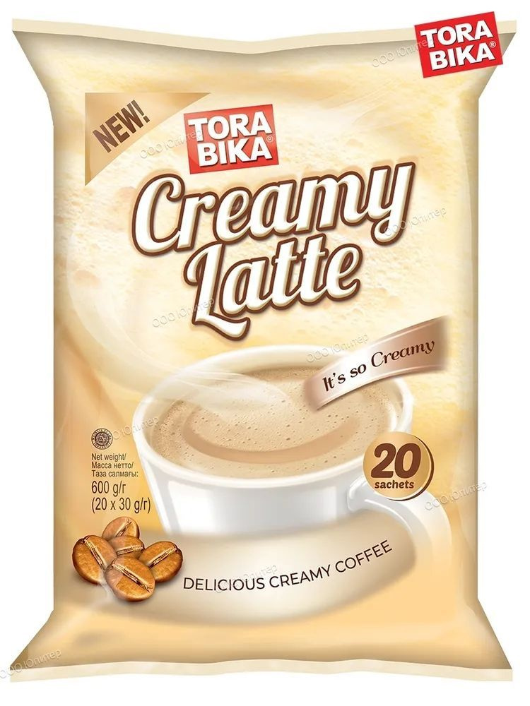 Torabika LATTE COFFEE Кофе растворимый, 20 пакетиков по 30 г #1