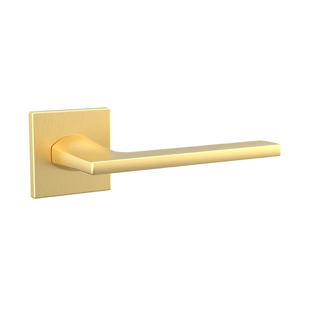 Ручка дверная, межкомнатная цвет сатинированное золото  #1