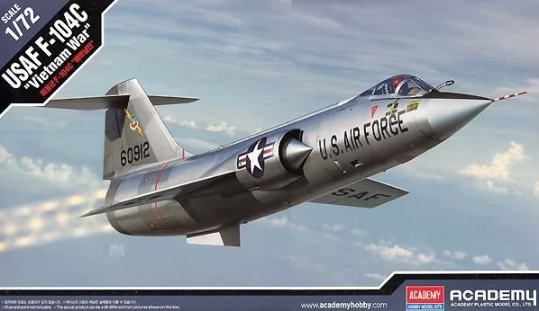 Сборная модель "Авиация USAF F-104C "Vietnam War"" (1:72), артикул 12576 #1