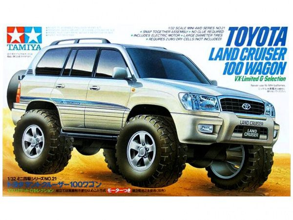 19021 Tamiya автомобиль Toyota Land Cruiser 100 с электродвигателем Масштаб 1/32  #1