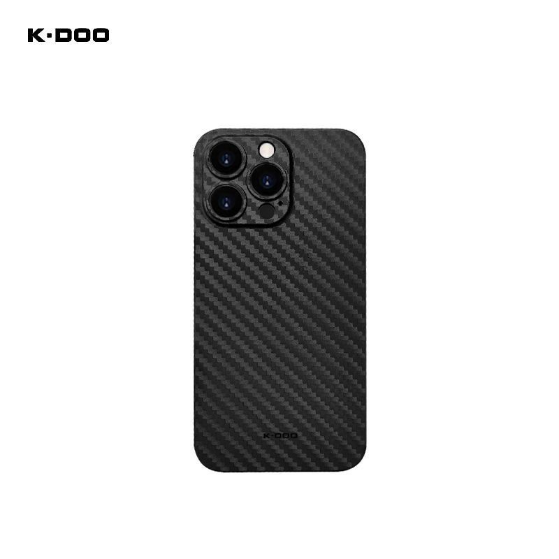 Чехол ультратонкий K-DOO Air Carbon iPhone 12 Pro, черный #1