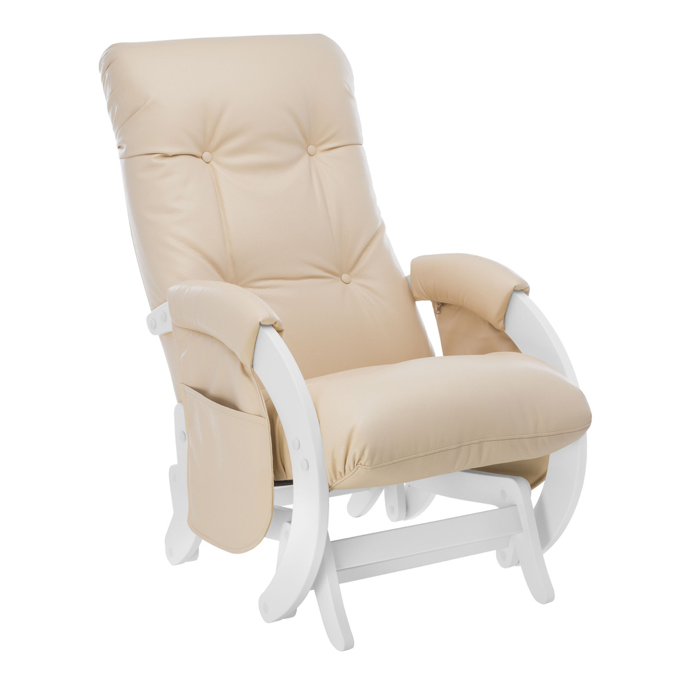 milli Кресло-качалка , кресло для кормления Milli Smile с карманами, 60х89х96 см  #1