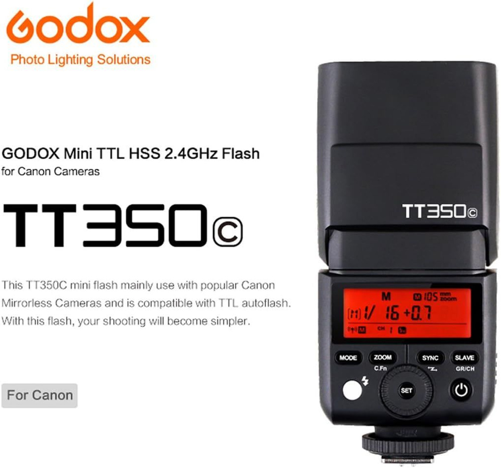 Godox Xunli TT350C TTL накамерная вспышка #1