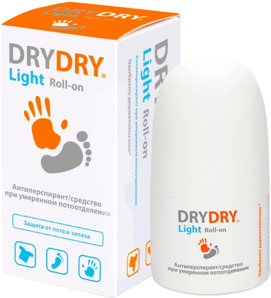 Антиперспирант Dry Dry Light средство от потоотделения для всех типов кожи 50мл х1шт  #1