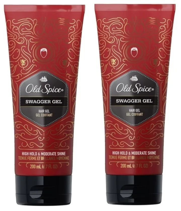 Гель для укладки Old Spice Slugger, сильная фиксация, умеренный блеск, 200 мл. Х2шт.  #1