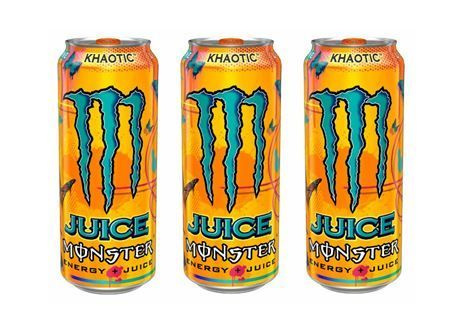 Энергетический напиток Monster Energy Juiced Khaotiic Монстер Джус Хаотик, 3 шт * 500 мл, Ирландия  #1