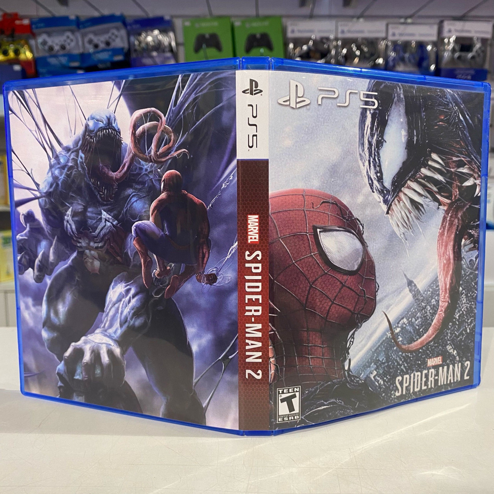 Игра "Spider-Man 2 " PS5 - Кастомная обложка для диска #1