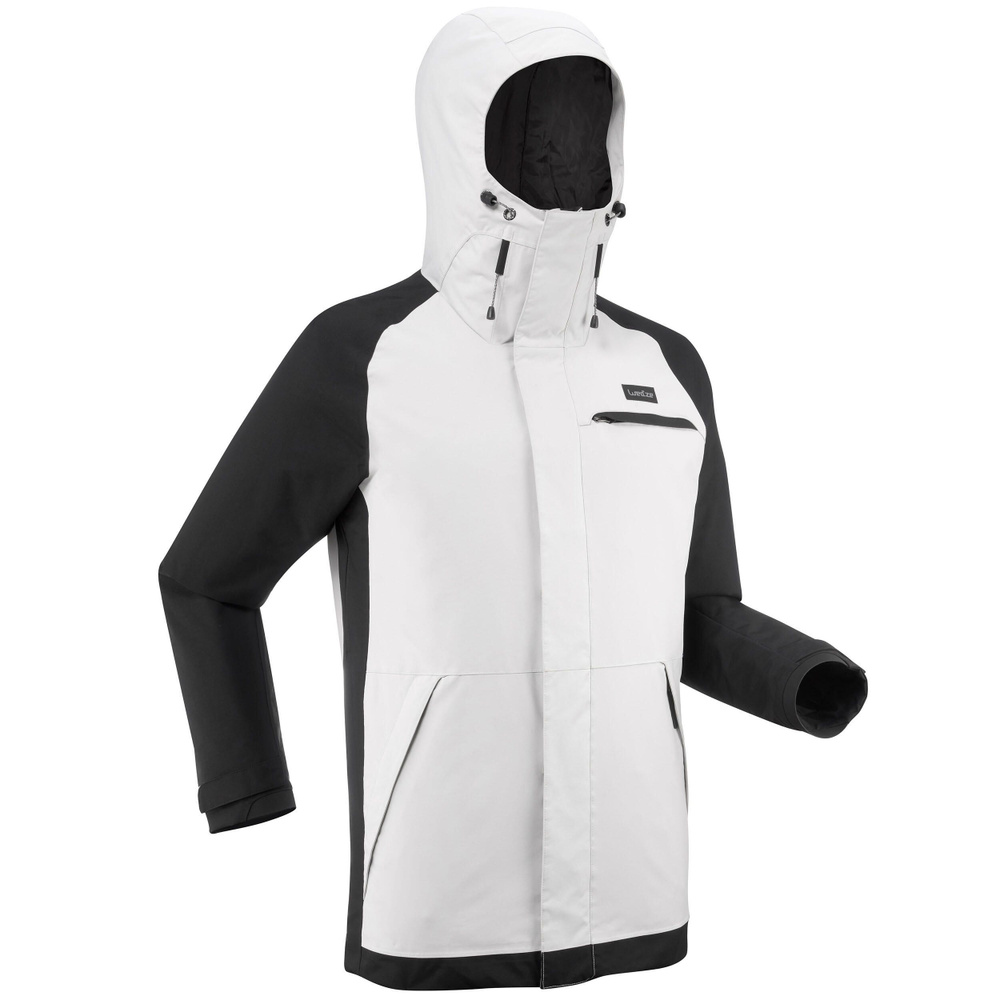 Куртка для лыж и сноуборда мужская серая SNB JKT 100 Dreamscape