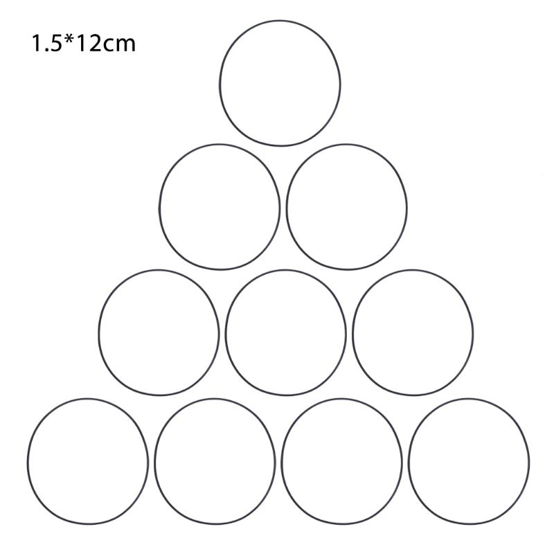 10 шт. приводные плоские ремни, резиновый DVD-кассетный магнитофон ...