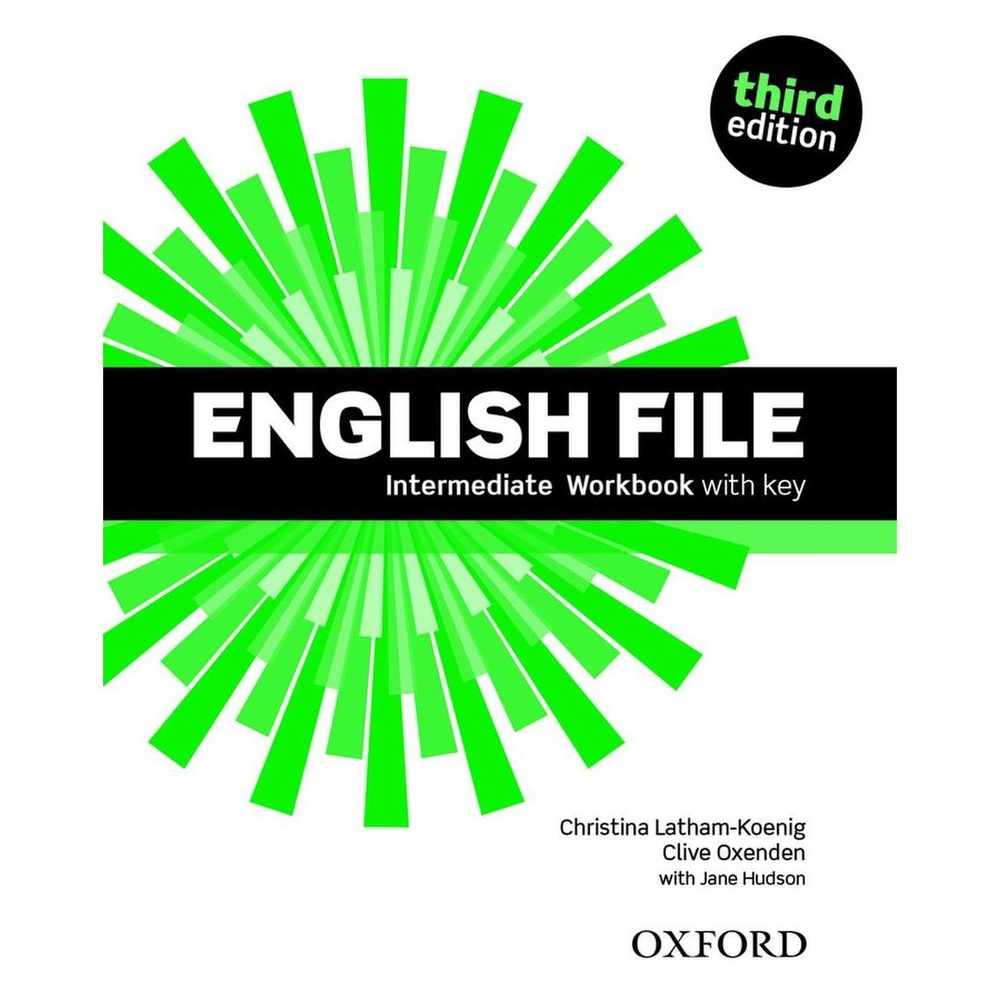 English File (3rd edition) Intermediate Workbook with key | Оксенден Клайв, Латам-Кениг Кристина  #1