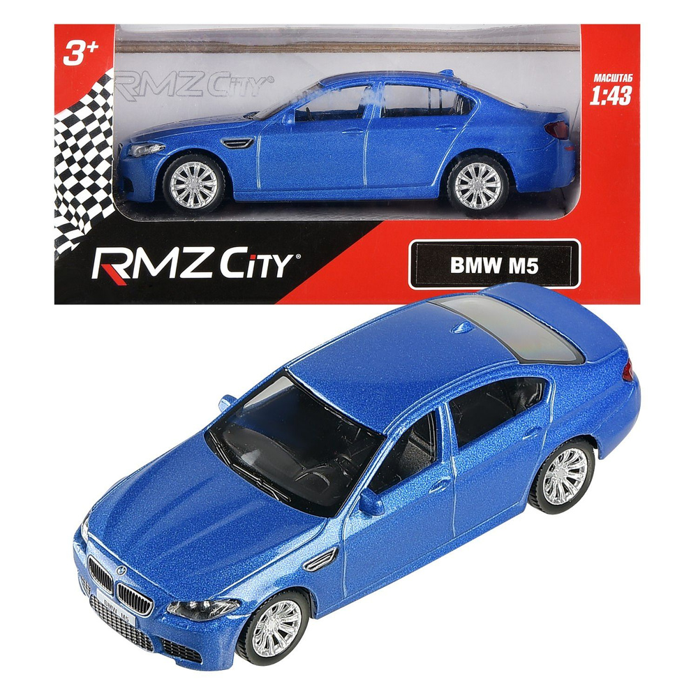 Машинка металлическая RMZ City BMW M5, масштаб 1:43 #1