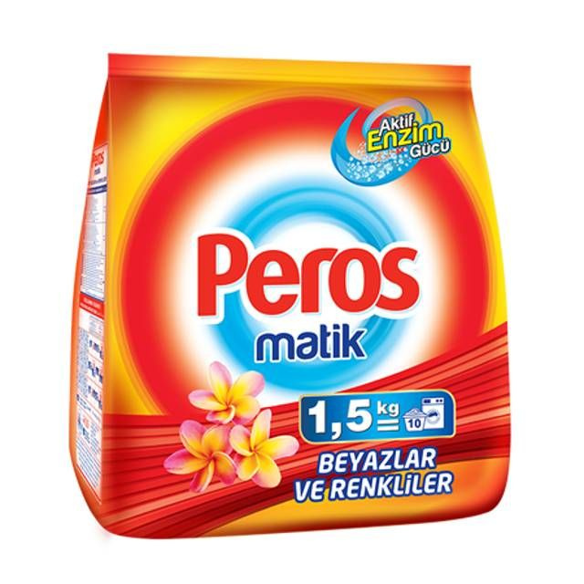Peros Порошок для стирки белья универсальный, 1,5 кг #1