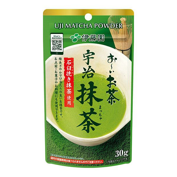 Зеленый пудровый чай Матча Itoen, мягкая упаковка 30 гр. Япония  #1